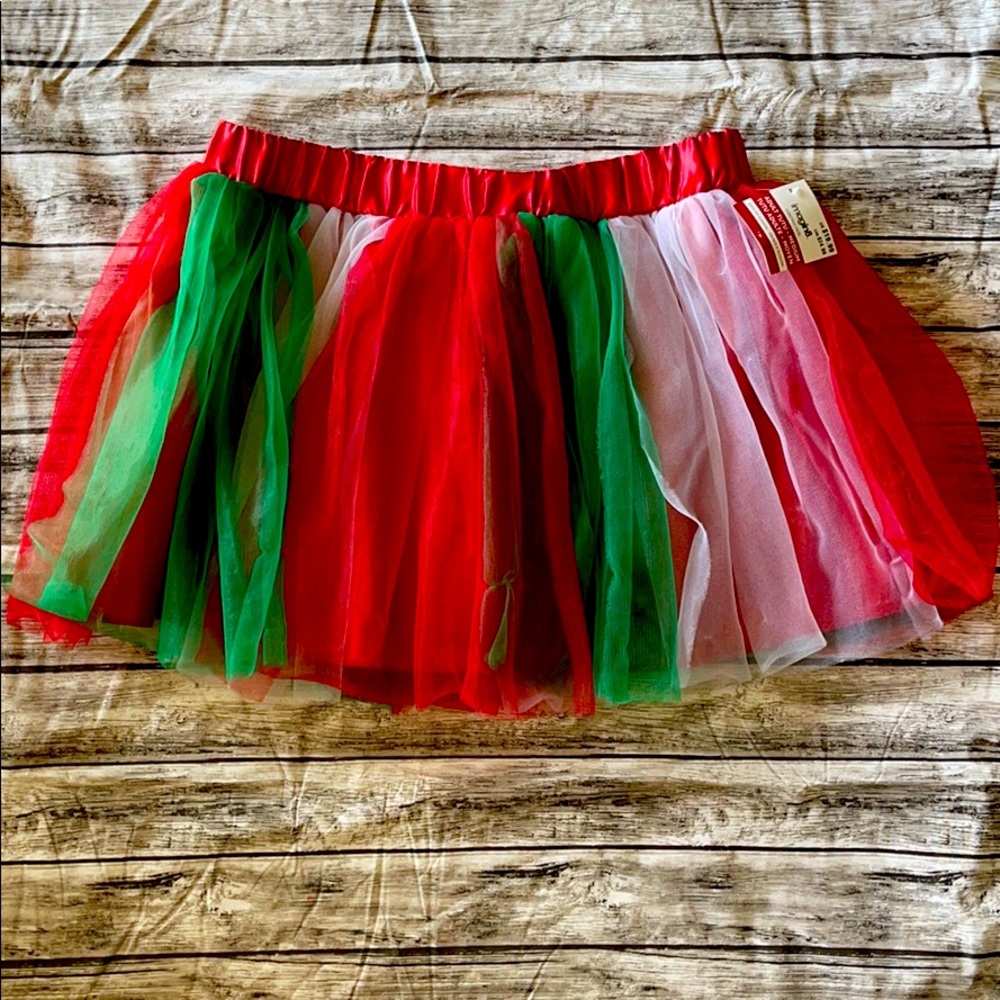 Imagin8 Red Green White Adult Tutu Medium